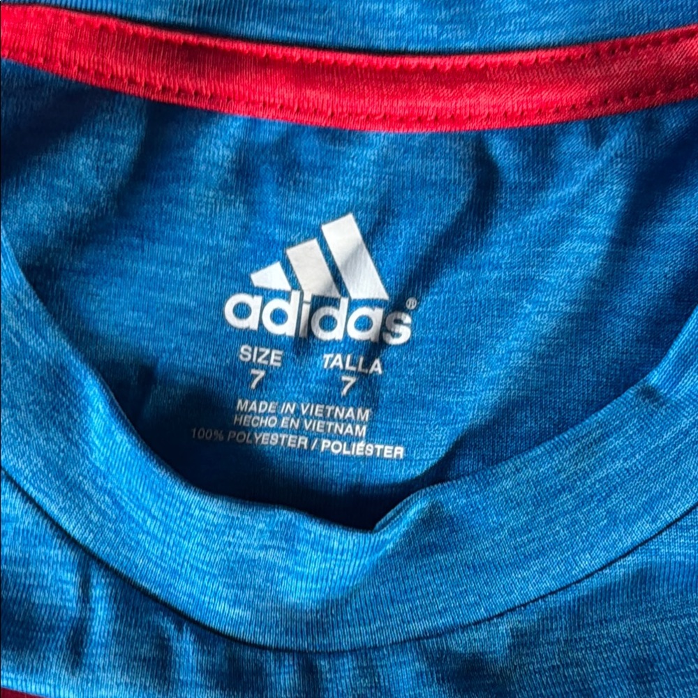 Lot of 4 Adidas Short Sleeve Tees Boys, size 7 - Picture 6 of 13